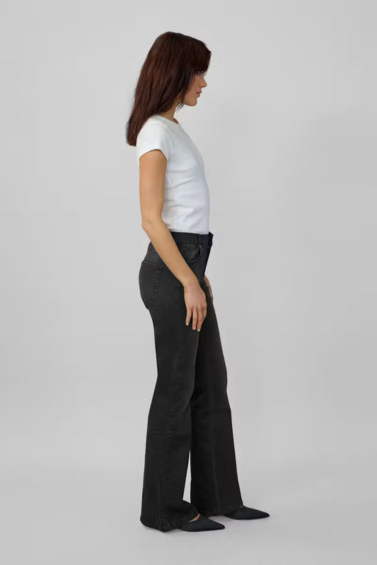 My Essential Wardrobe MWDekota 100 bootcut Jeans - black wash