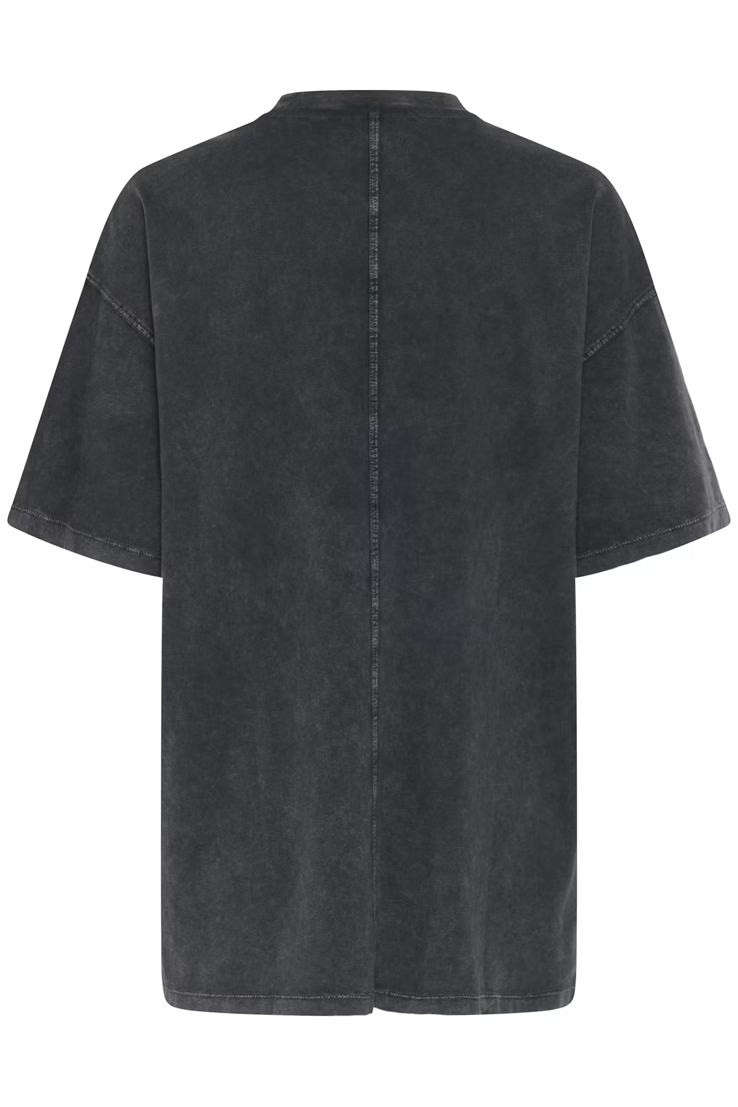My Essential Wardrobe HelleMW EMB Boxy Tee - black