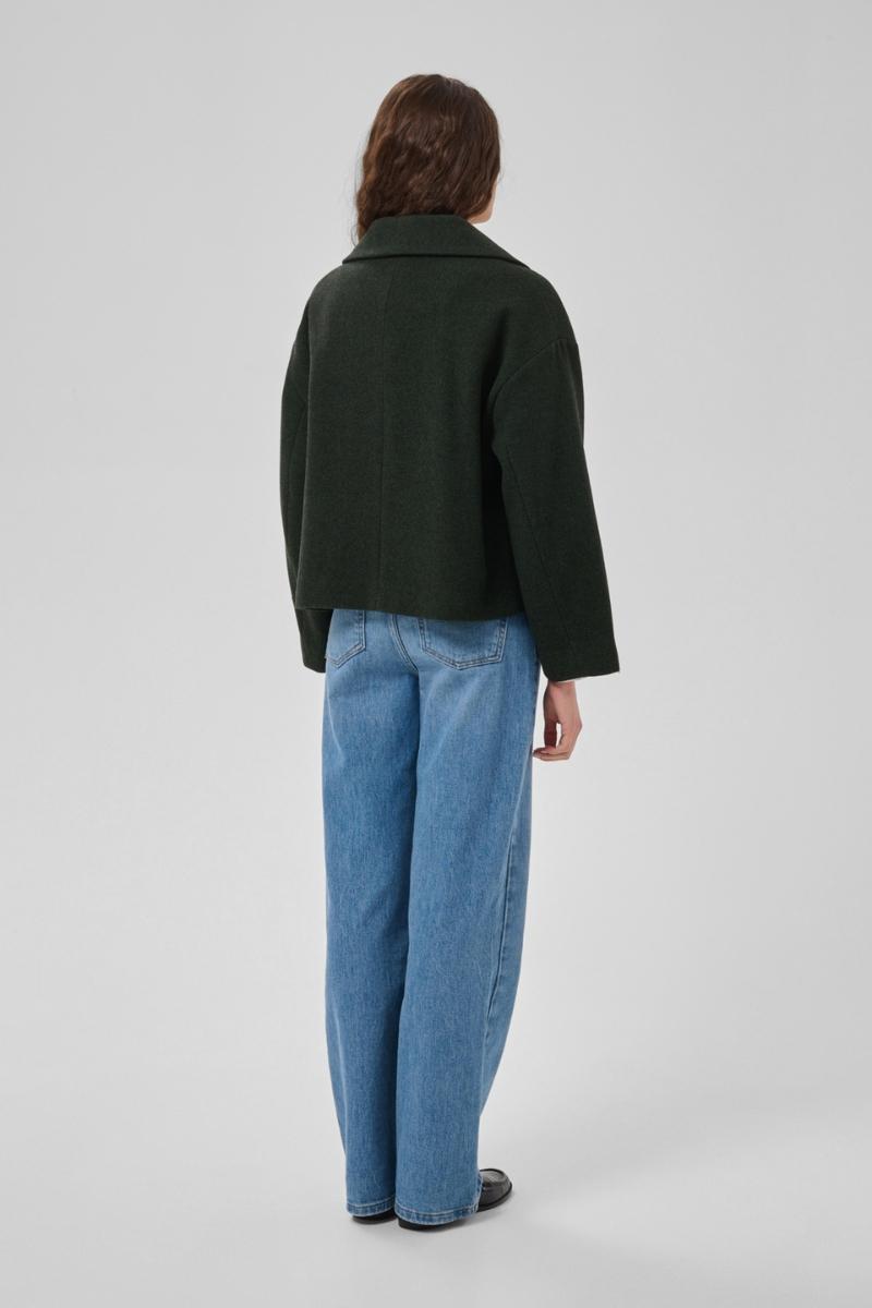 My Essential Wardrobe MWFrannie Maggie short jacket - douglas melange