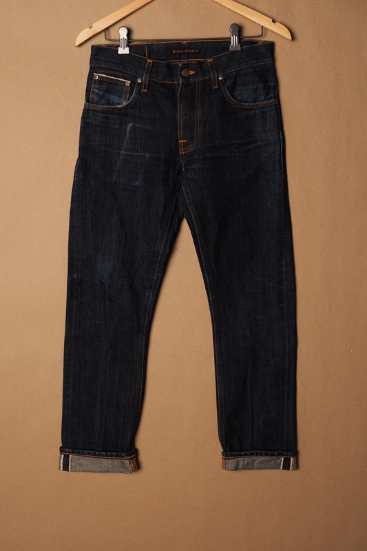 Nudie Jeans Re-use Grim Tim selvage - 29/30" I #0443