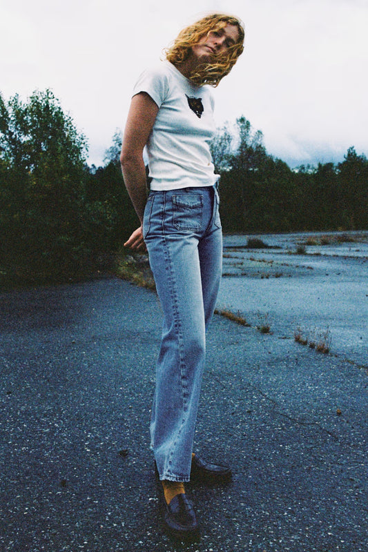 Nudie Jeans Holly Flare Denim Pants