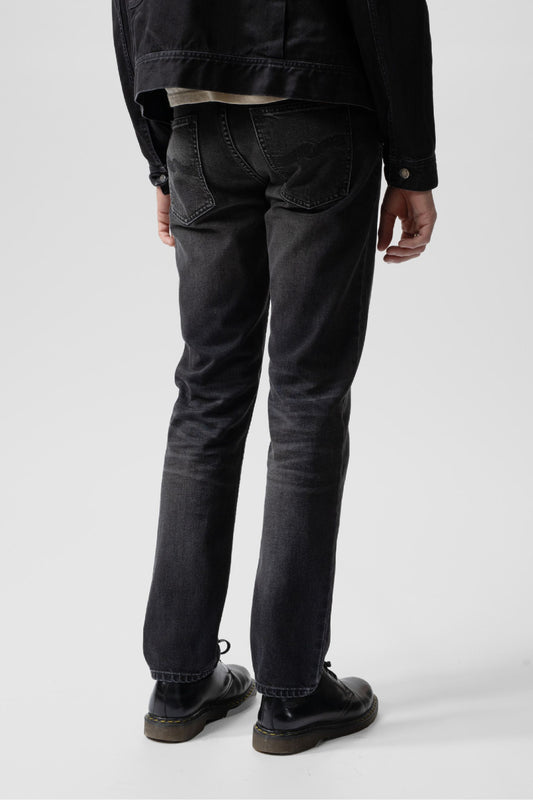 Nudie Jeans Solid Ollie - Black Force