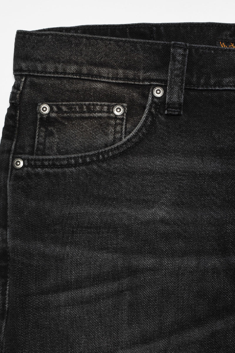 Nudie Jeans Solid Ollie - Black Force