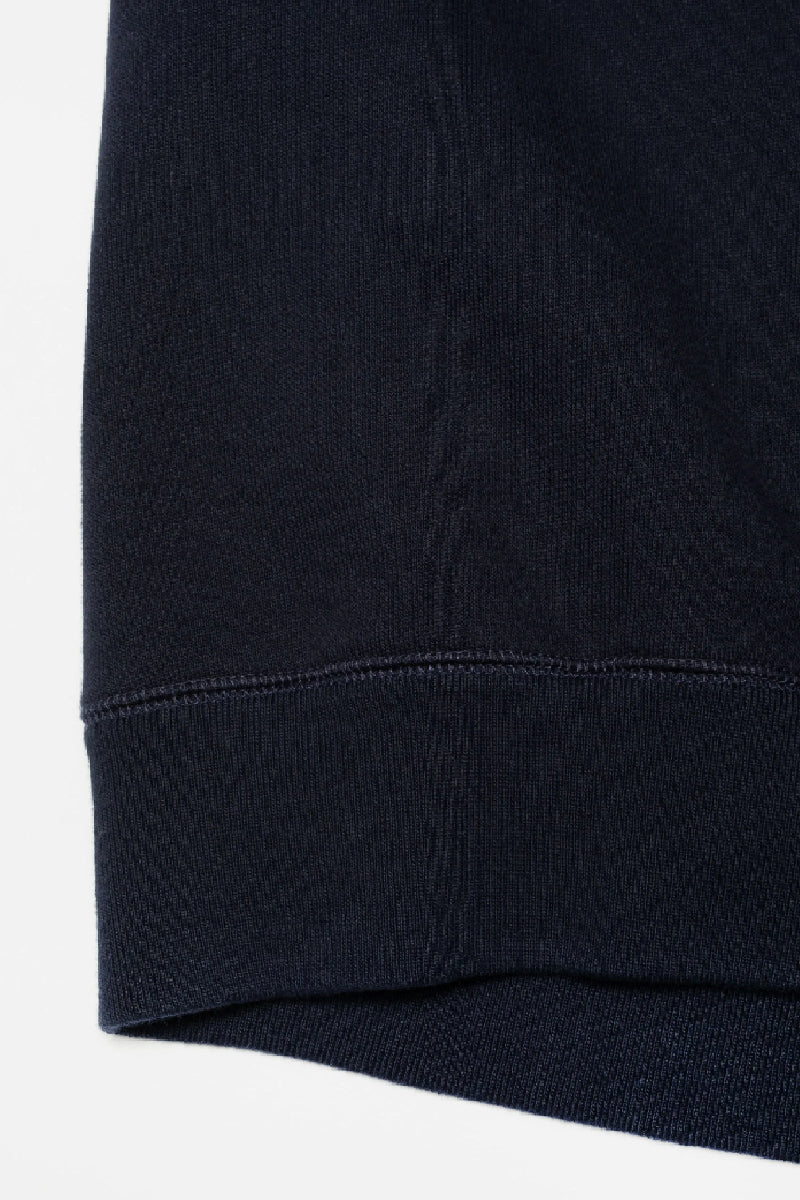 Nudie Jeans Kaj Short Sleeved Sweatshirt - Blueberry