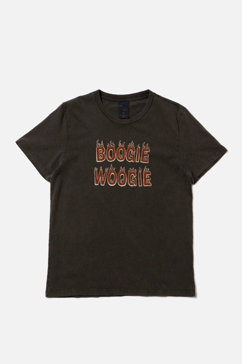 Nudie Roy Boogie t-shirt - antracite
