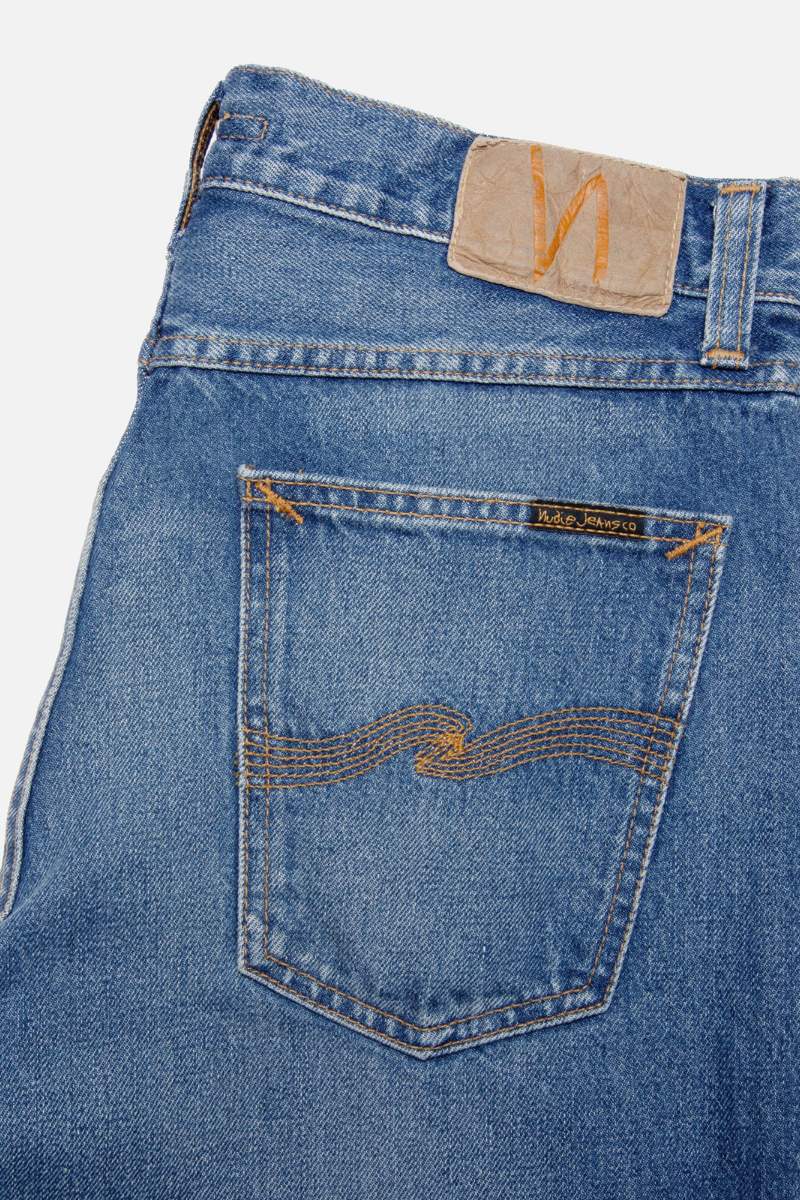 Nudie Jeans Steady Eddie II - Blue Haze