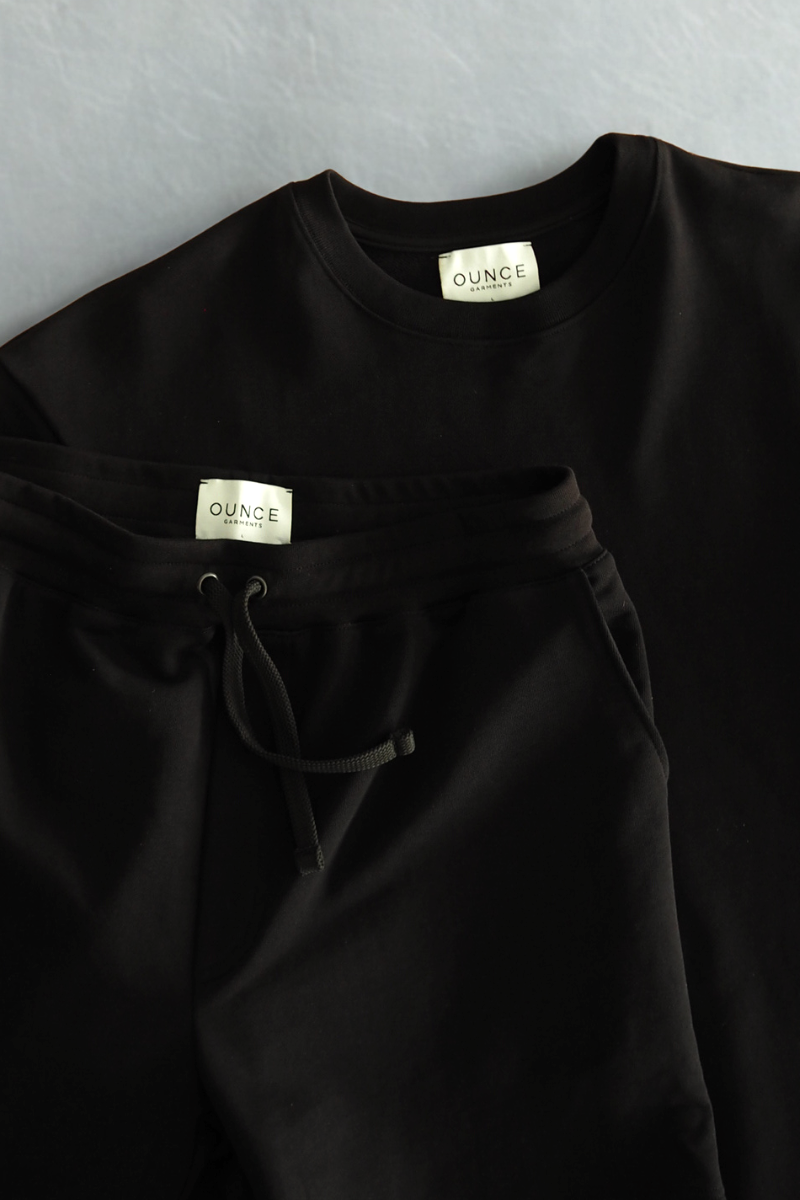 OUNCE garments Rex shorts - deep black