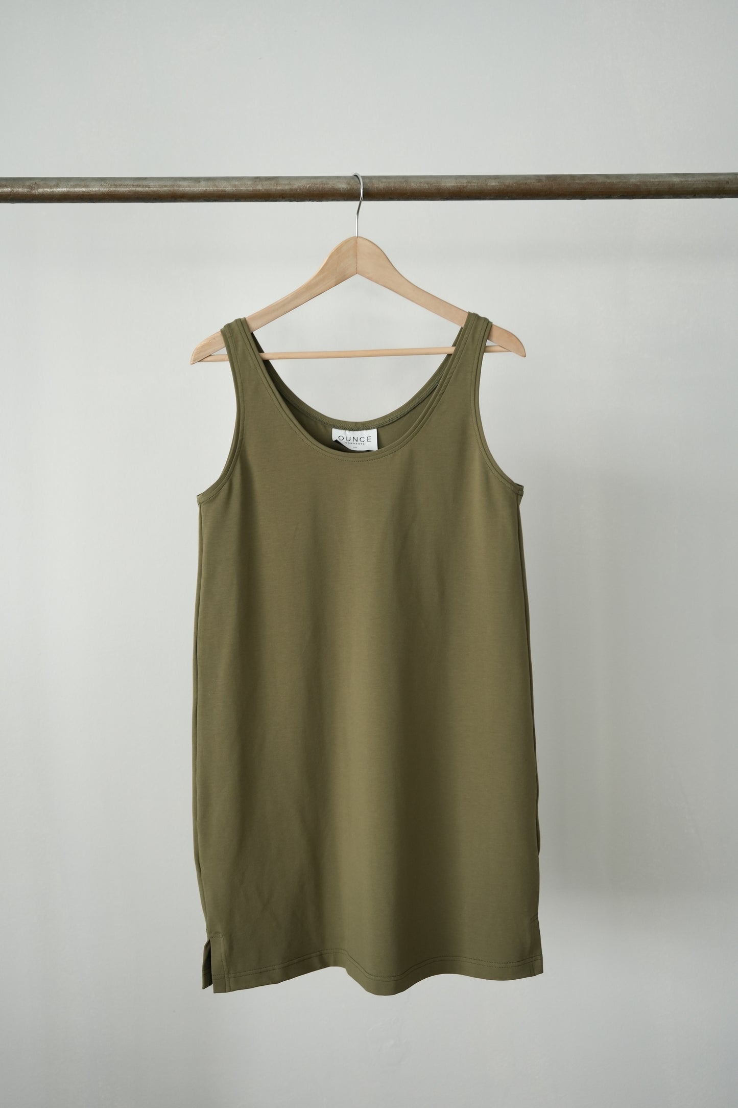 OUNCE garments Ellen short dress - green