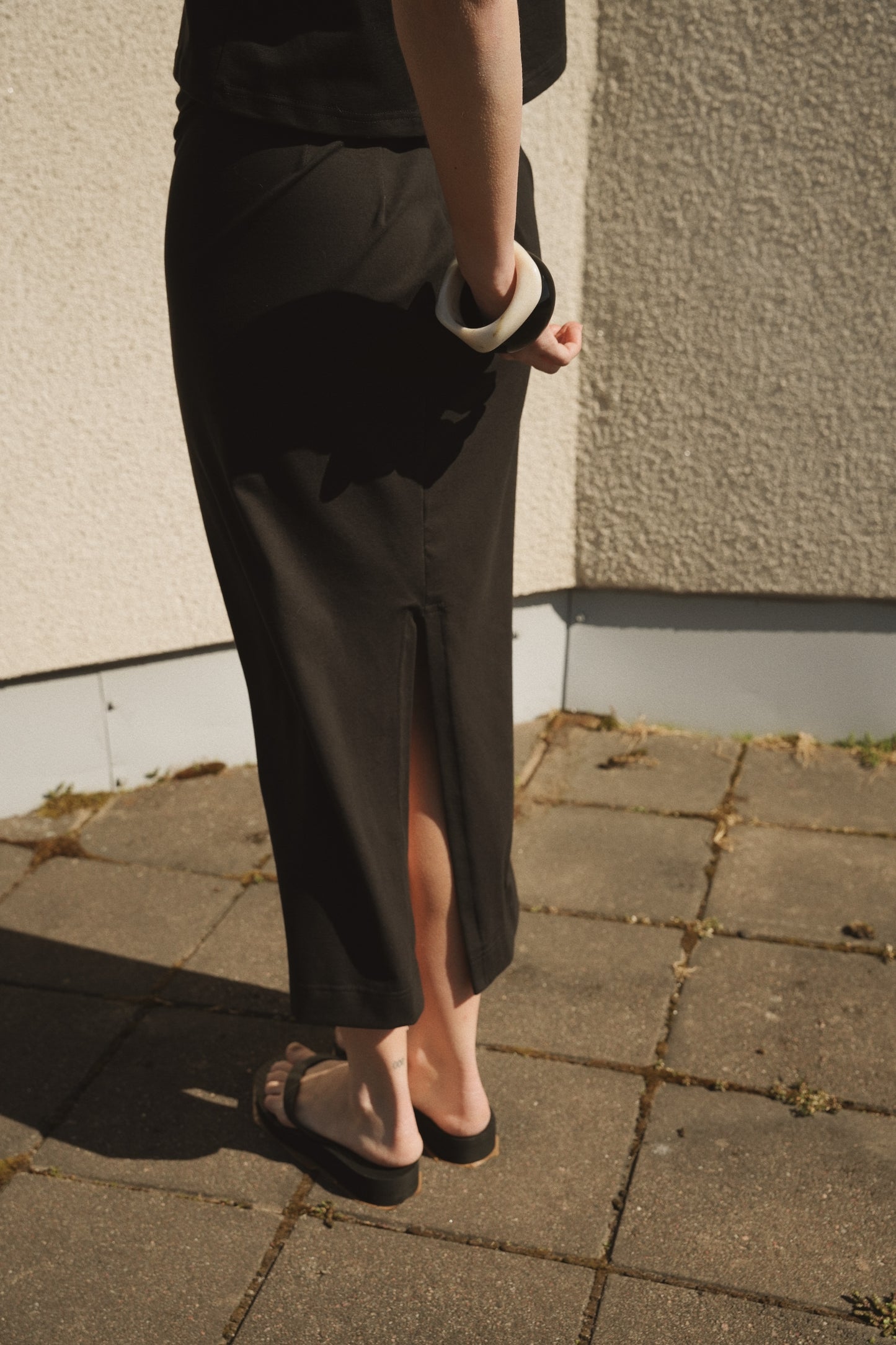 OUNCE garments Lin 2.0 skirt - black