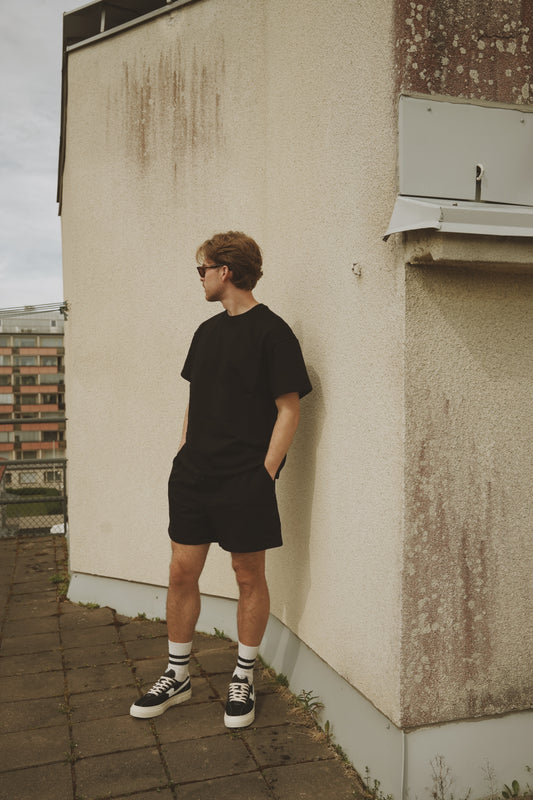 OUNCE garments Rex shorts - deep black