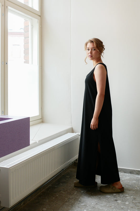 OUNCE garments Ellen Maxi dress - black