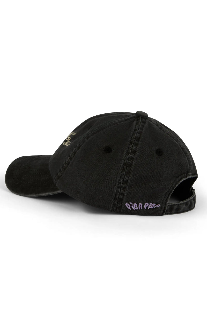 PICA PICA Cowboy Rider Dad cap - washed black
