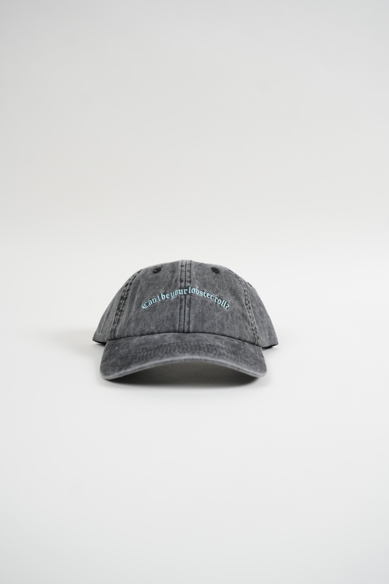 PICA PICA Lobsterroll Dad cap - washed black