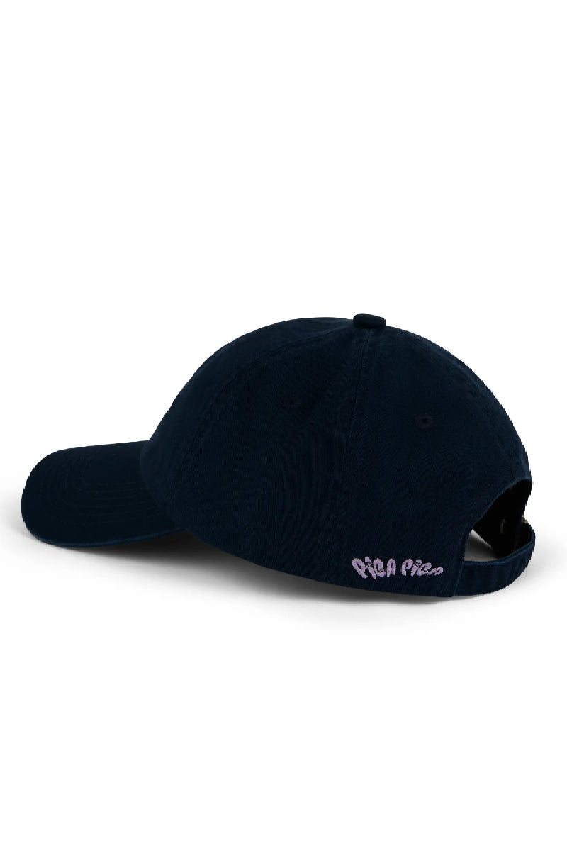 PICA PICA Smiley Face Dad cap - navy