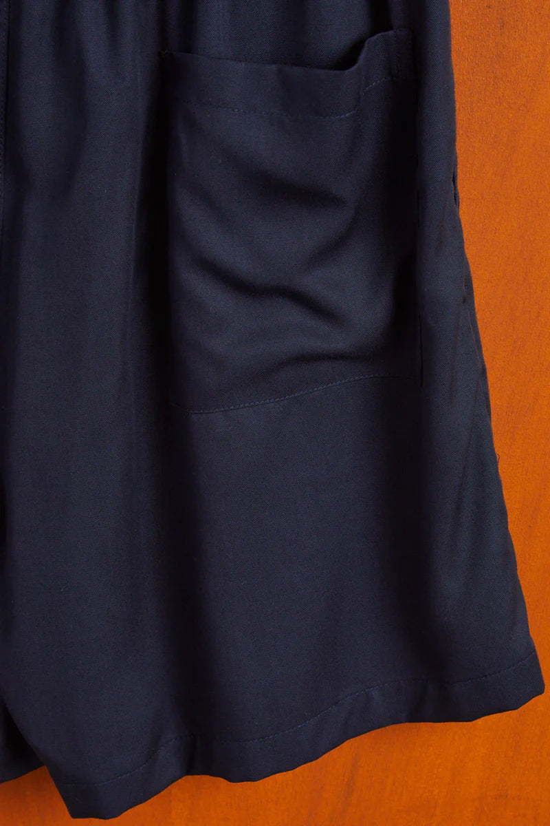 Portuguese Flannel Dogtown shorts - navy