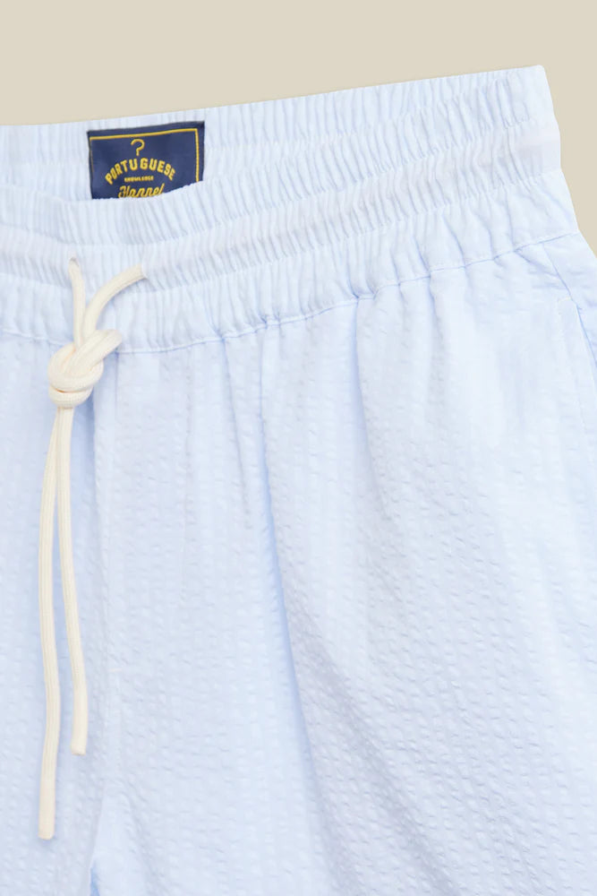 Portuguese Flannel Atlantico shorts - light blue