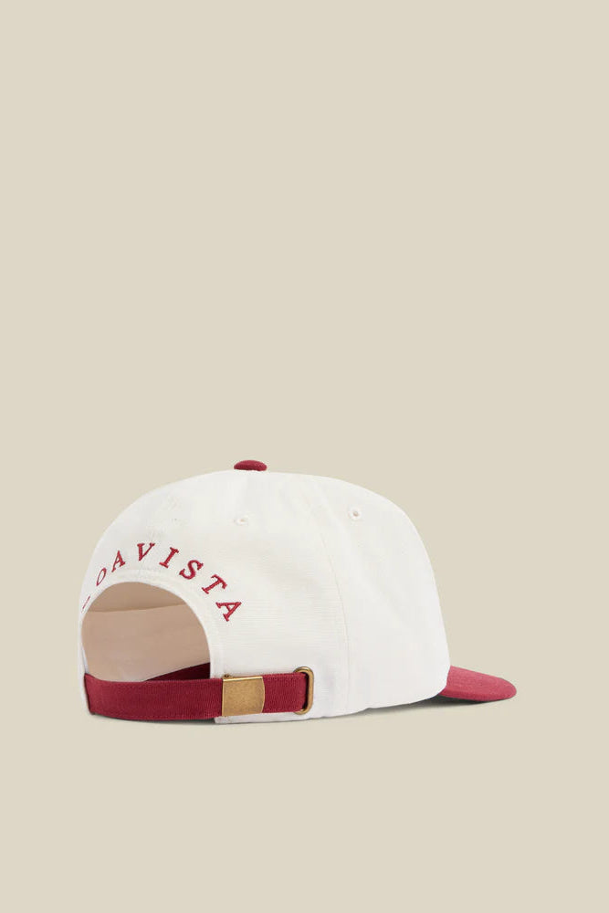 Portuguese Flannel Store Canvas Cap - bordeaux