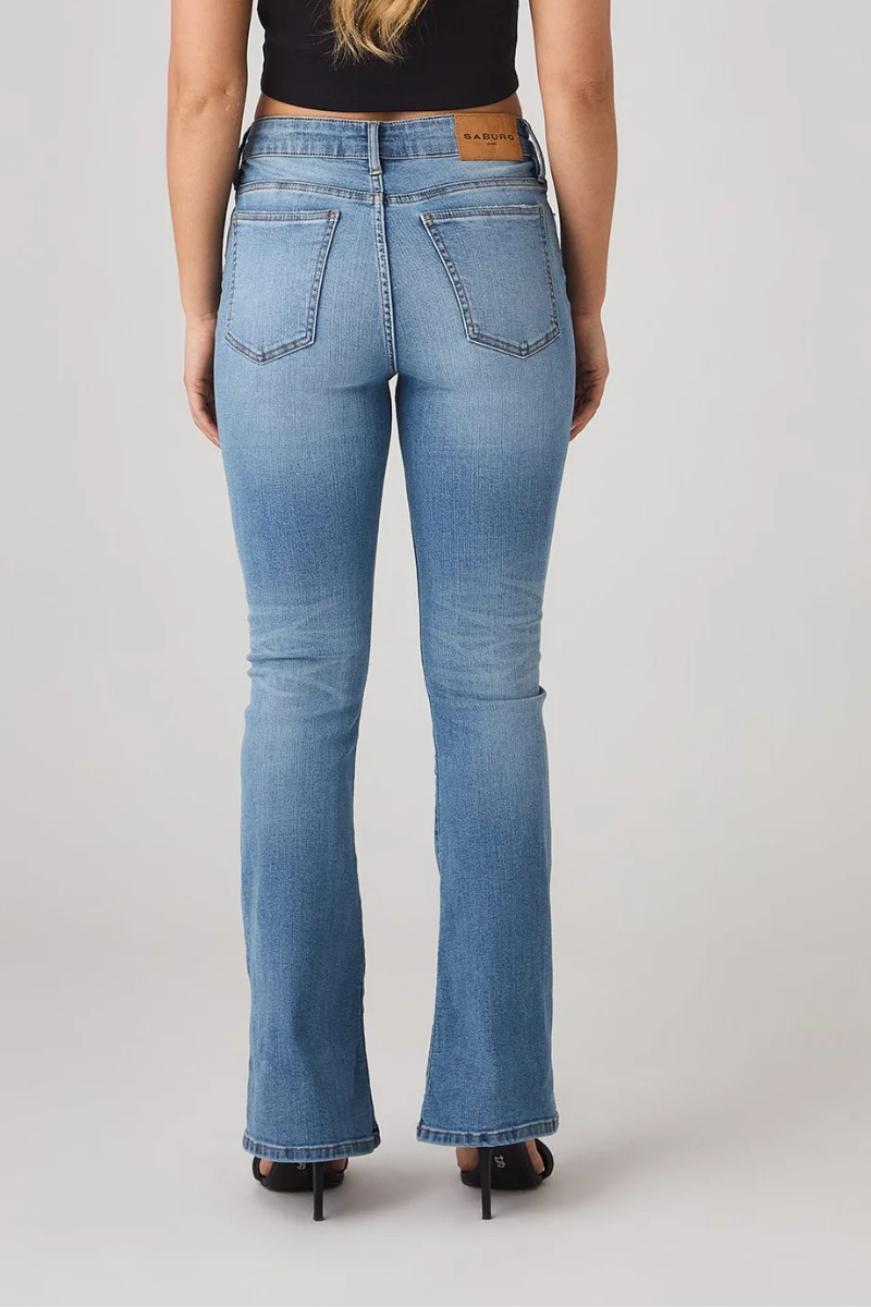 Saburo Jeans Mid Waist Bootcut - vintage