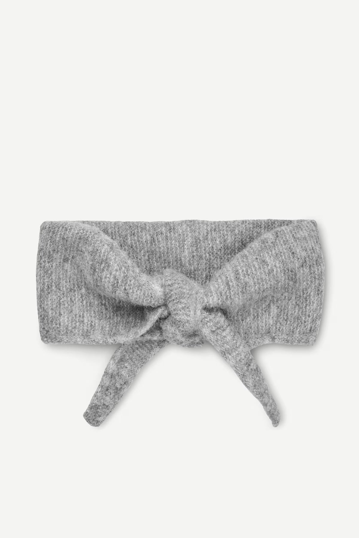 Samsøe Samsøe Sanor triangle scarf - grey mel.