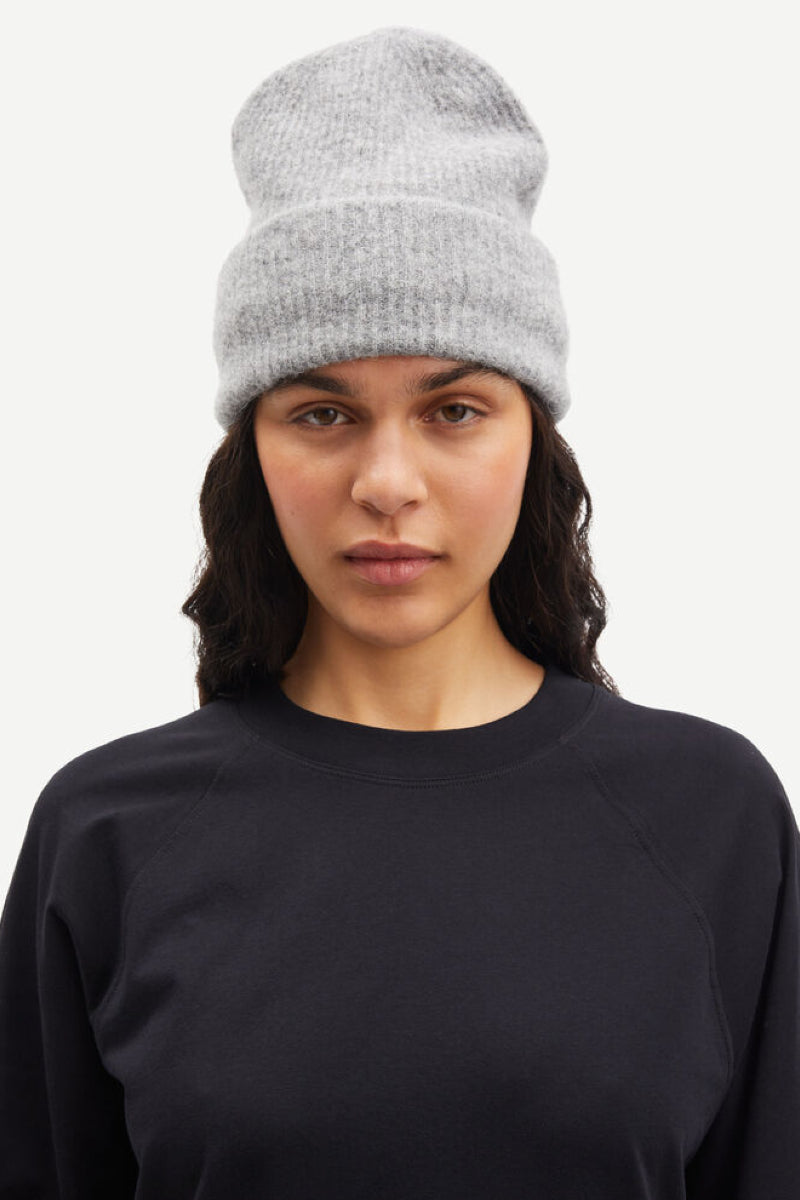 Samsøe Samsøe Nor hat - grey melange