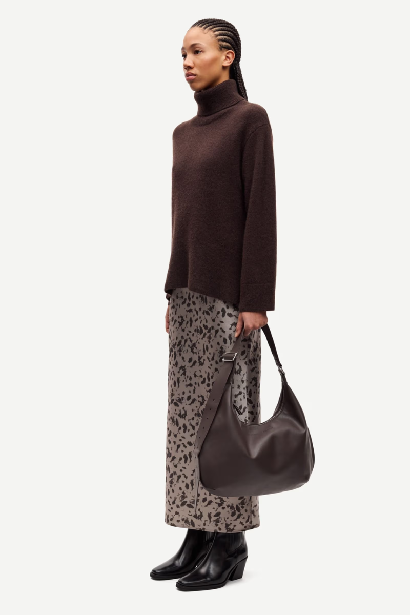 Samsøe Samsøe Samartina turtleneck - Black coffee