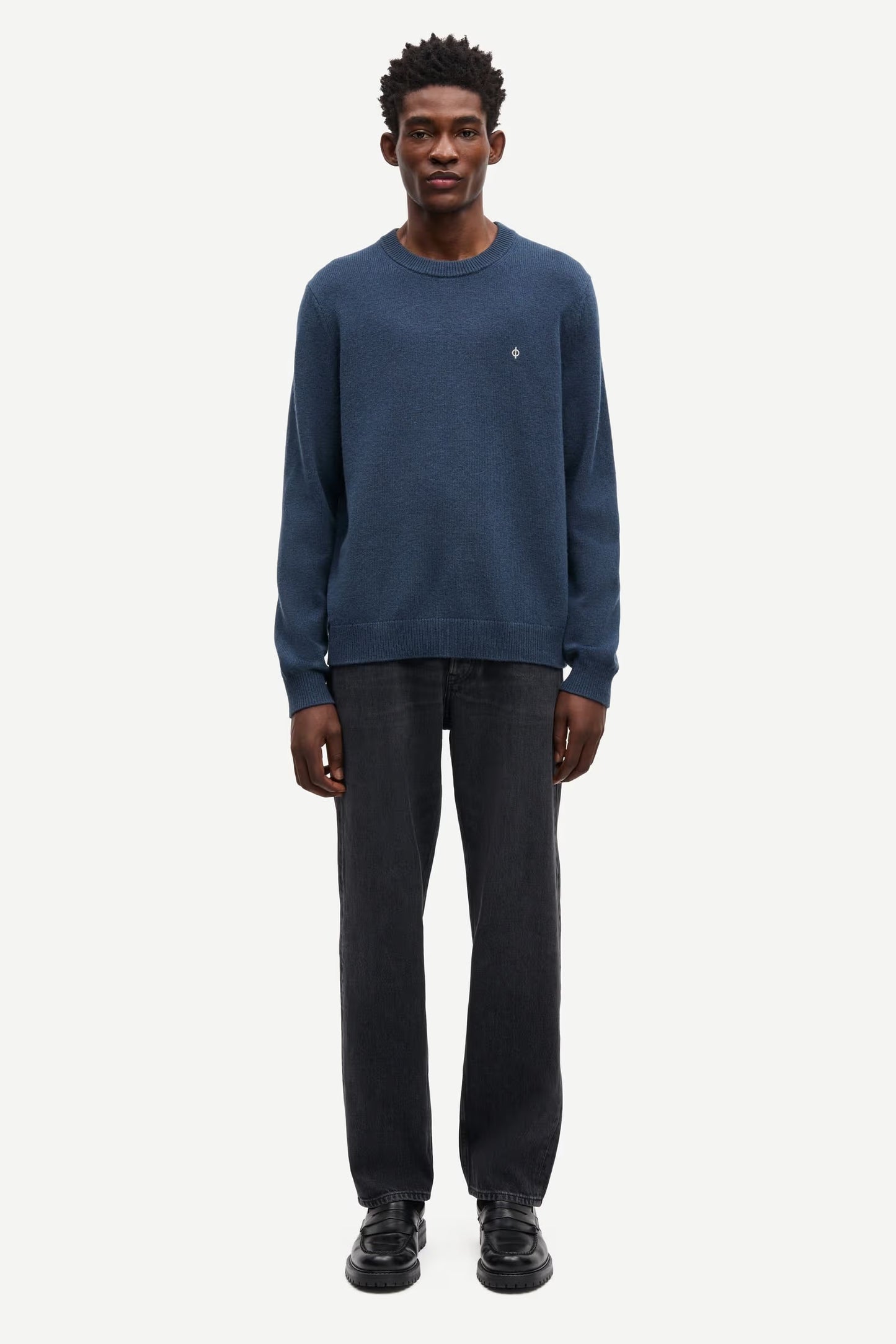 Samsøe Samsøe Sapatrik Sweater - Midnight navy