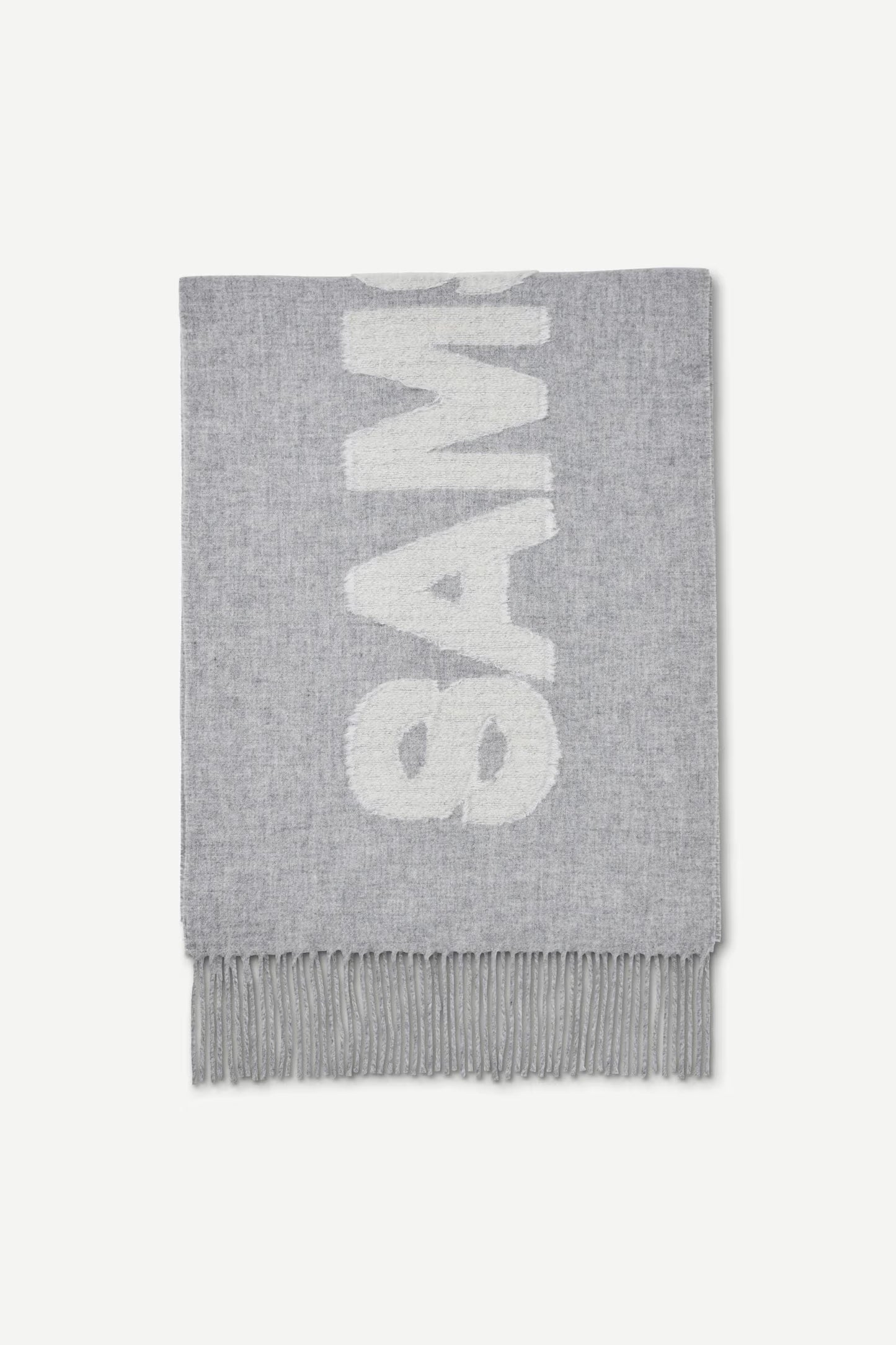 Samsøe Samsøe Sasamsoe scarf - grey melange