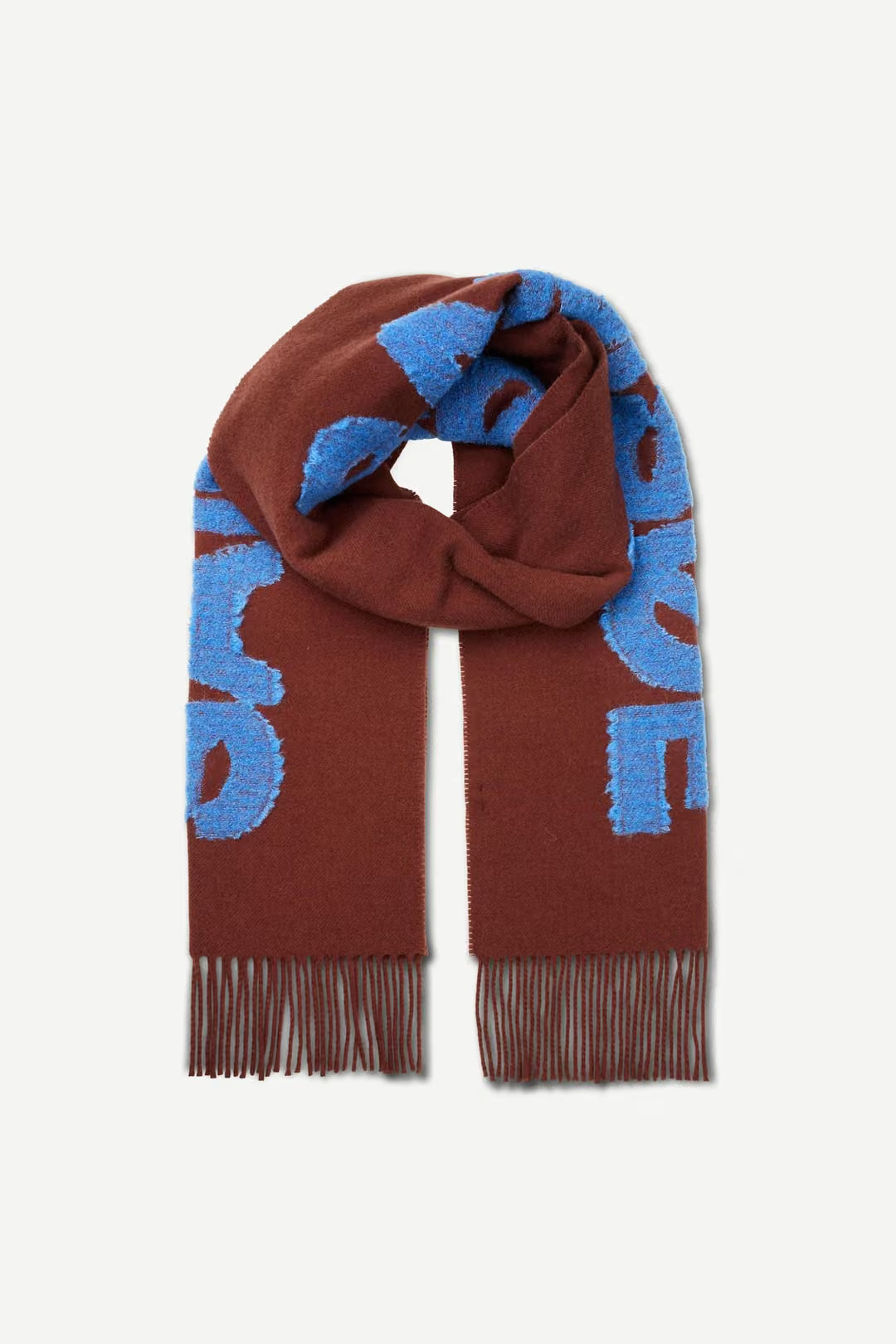 Samsøe Samsøe Sasamsoe scarf - potting soil