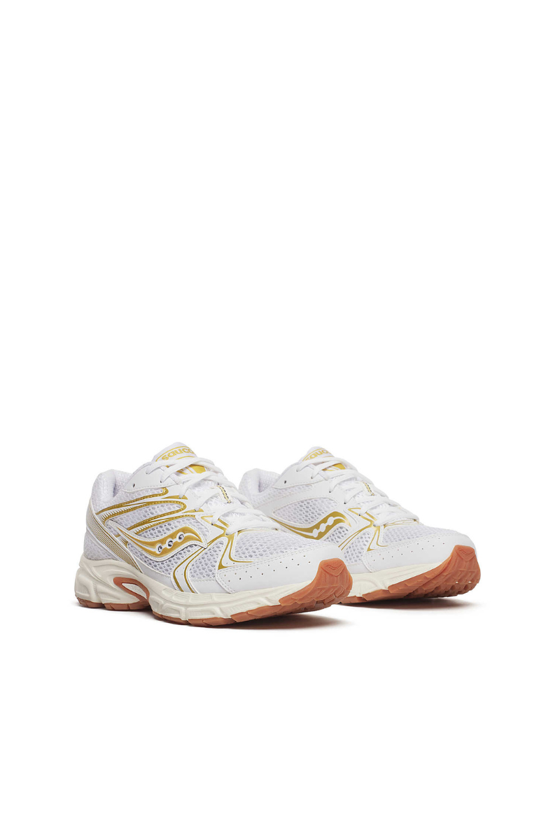 Saucony Ride Millenium - white / bronze