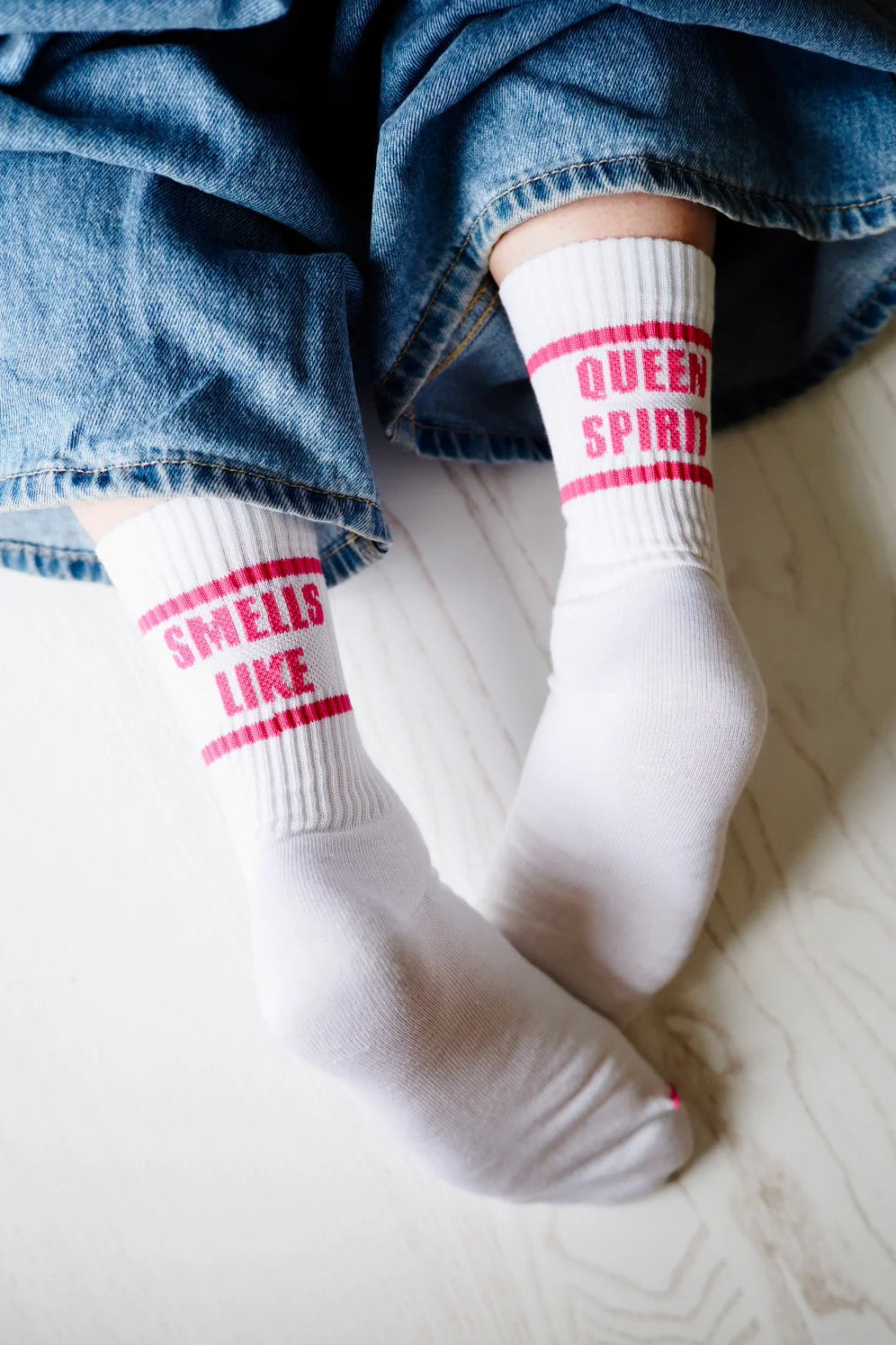 Sidoste puuvillasukat - Smells like queen spirit