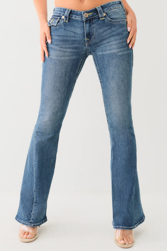 True Religion Joey Low Rise Flare - Arabella