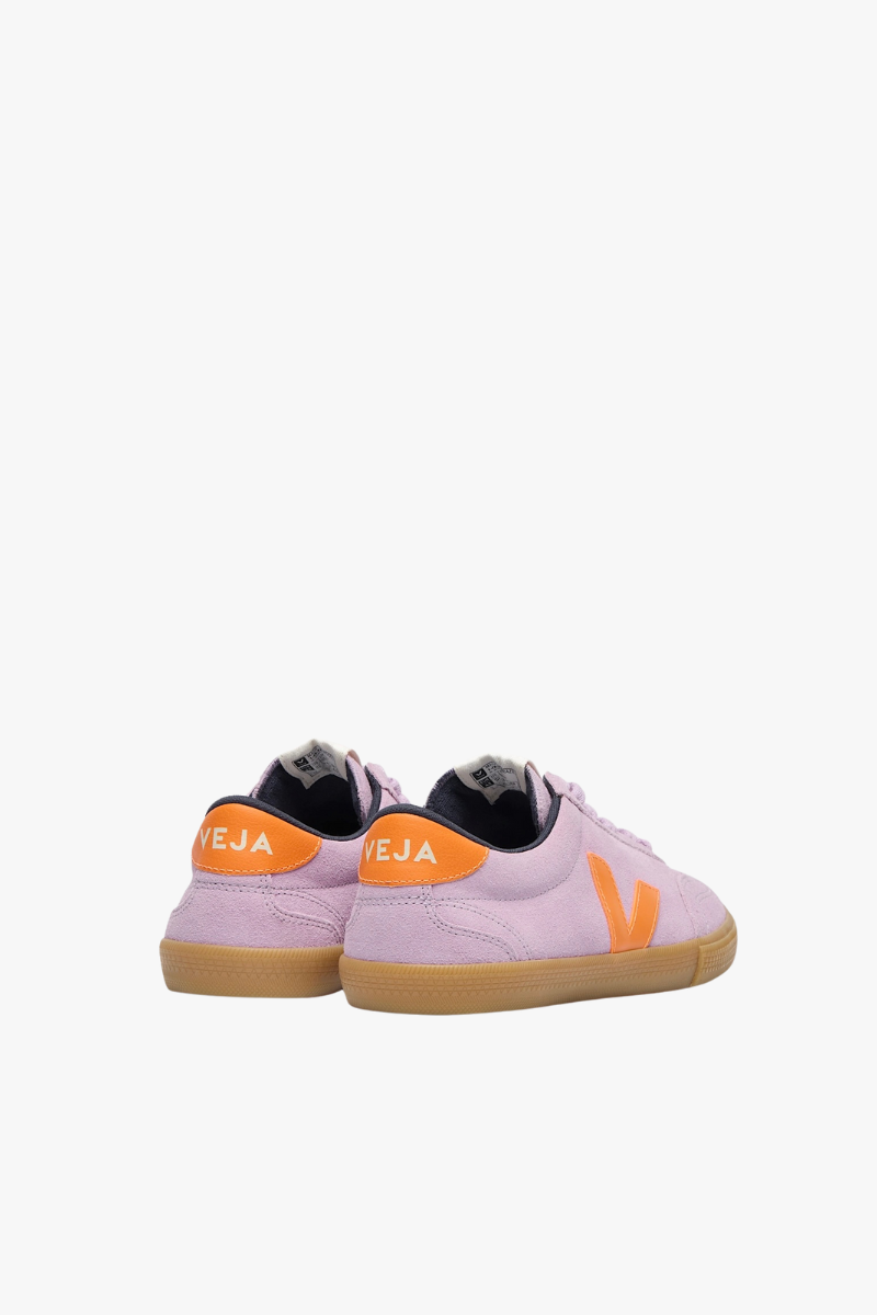 Veja Volley Suede leather - Orchid Fury natural