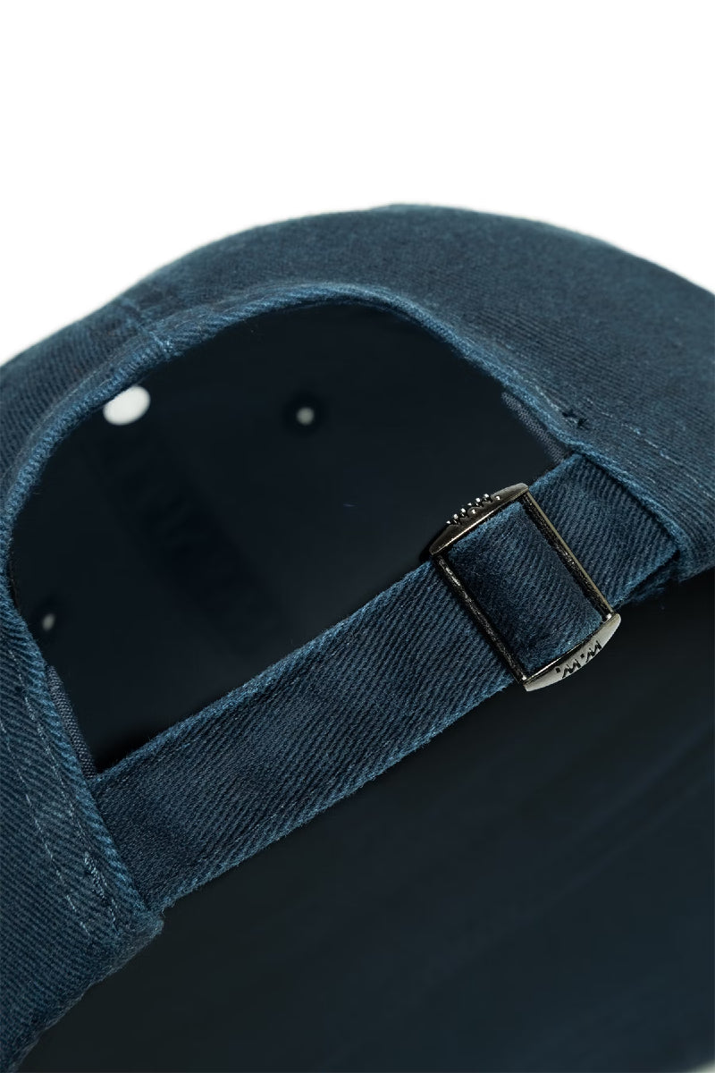 Wood Wood Low Profile Twill cap - navy