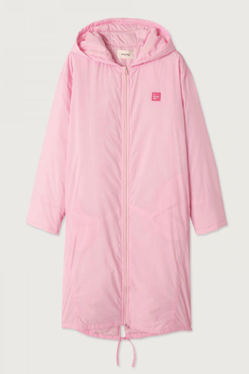 American Vintage Zotcity Coat - baby pink