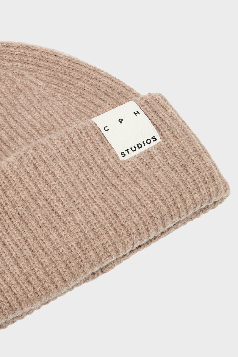 Copenhagen Studios CPH Beanie 3 wool mix - beige