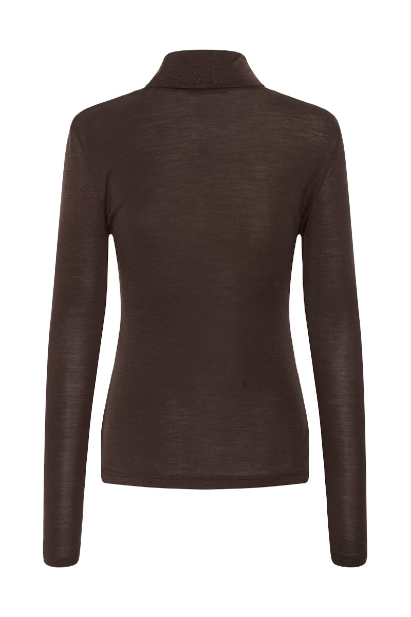 Gestuz GZninia wool rollneck - molé