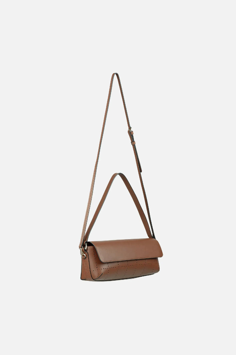 Marimekko Imprint Clutch Tiiliskivi - ruskea