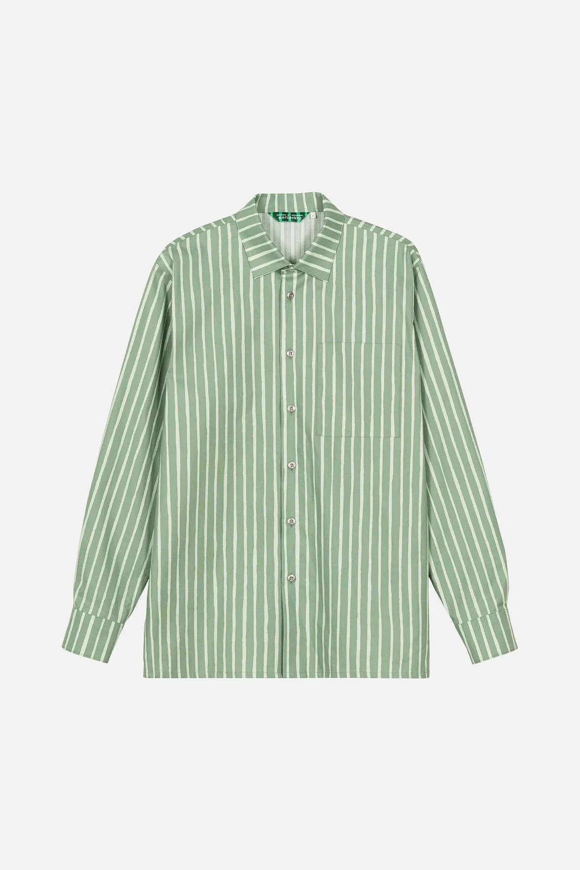 Marimekko Jokapoika Kioski puuvillapaita - vaaleanvihreä