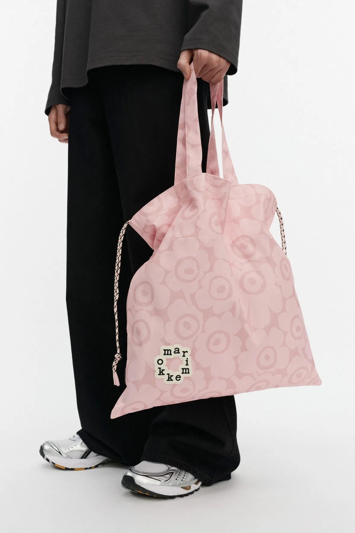 Marimekko Metka Mini Unikko Kioski shoulder bag - vaaleanpunainen