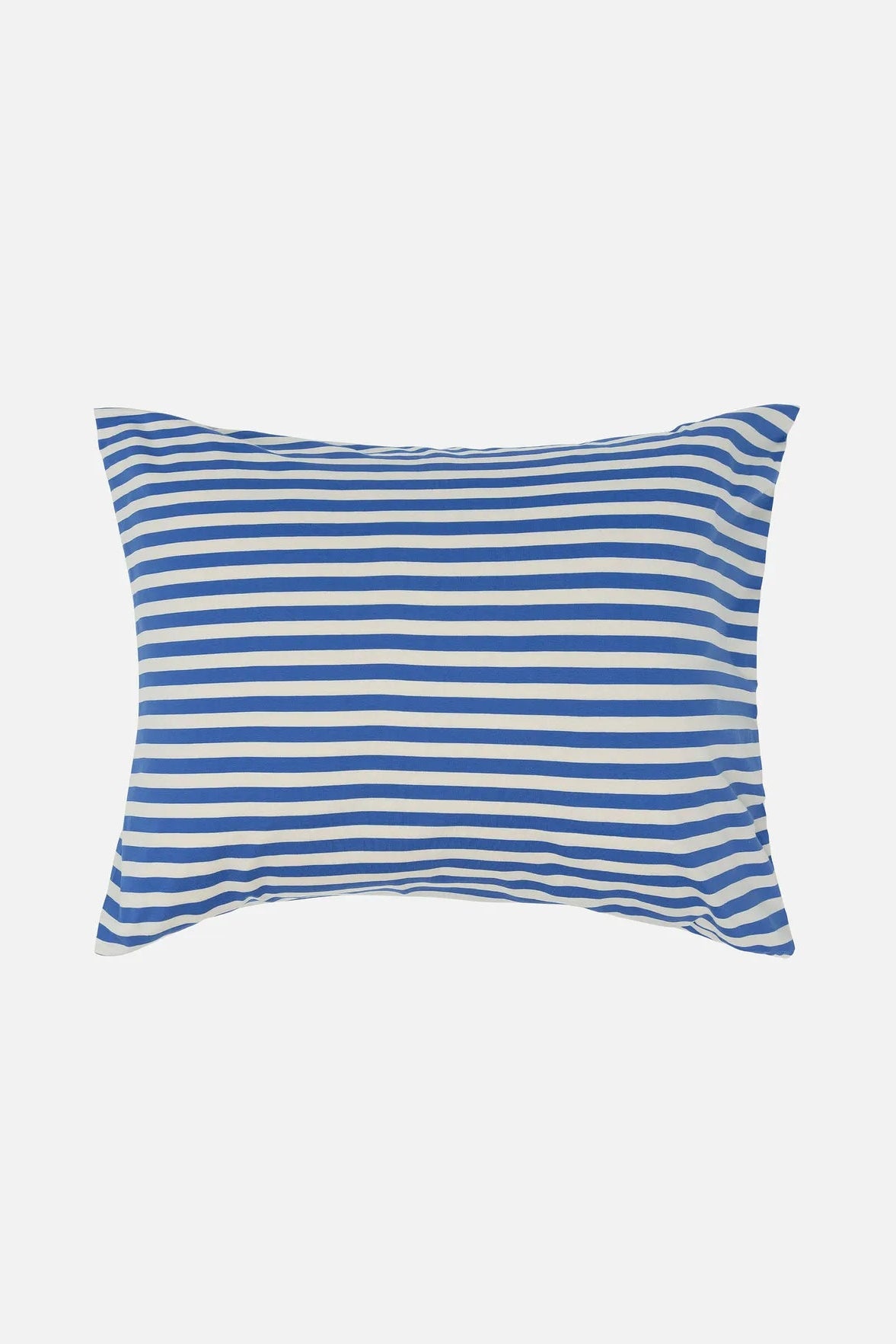 Marimekko Tasaraita trikootyynyliina 50x60 cm - luonnonvalkoinen / sininen