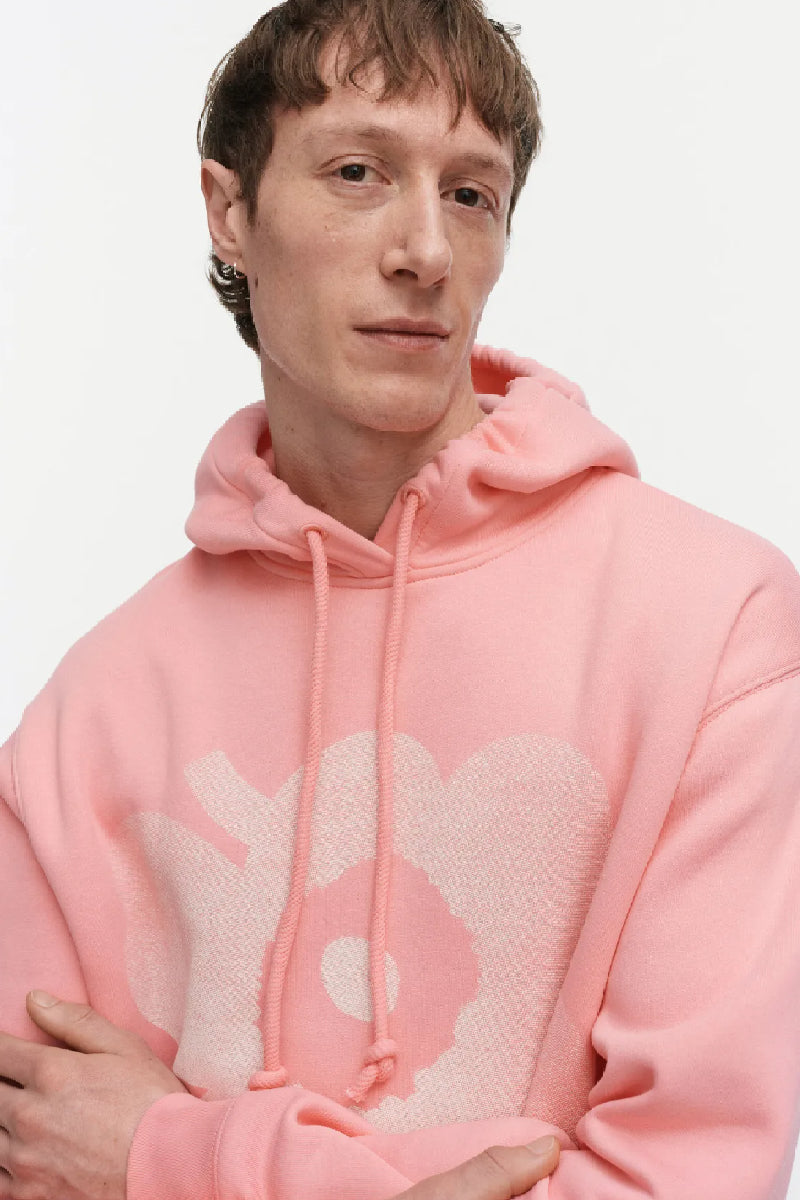 Marimekko Teesi Unikko Placement - vaaleanpunainen