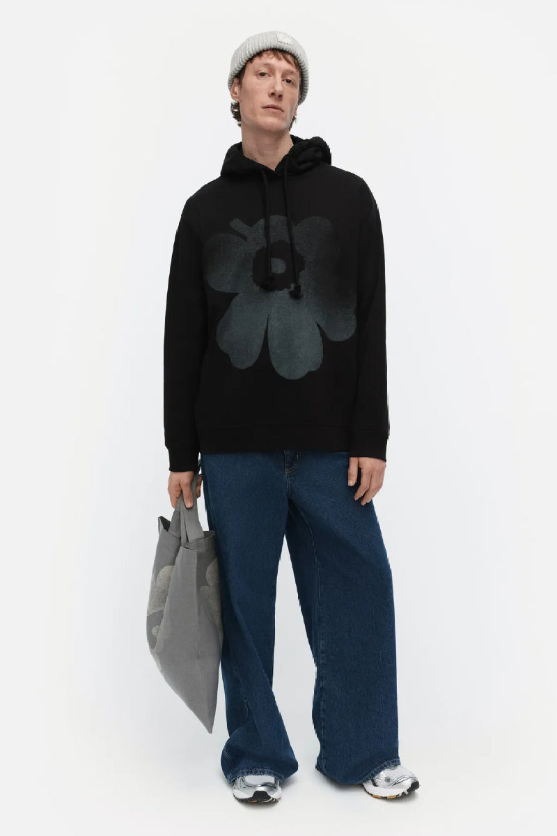 Marimekko Teesi Unikko Placement - musta