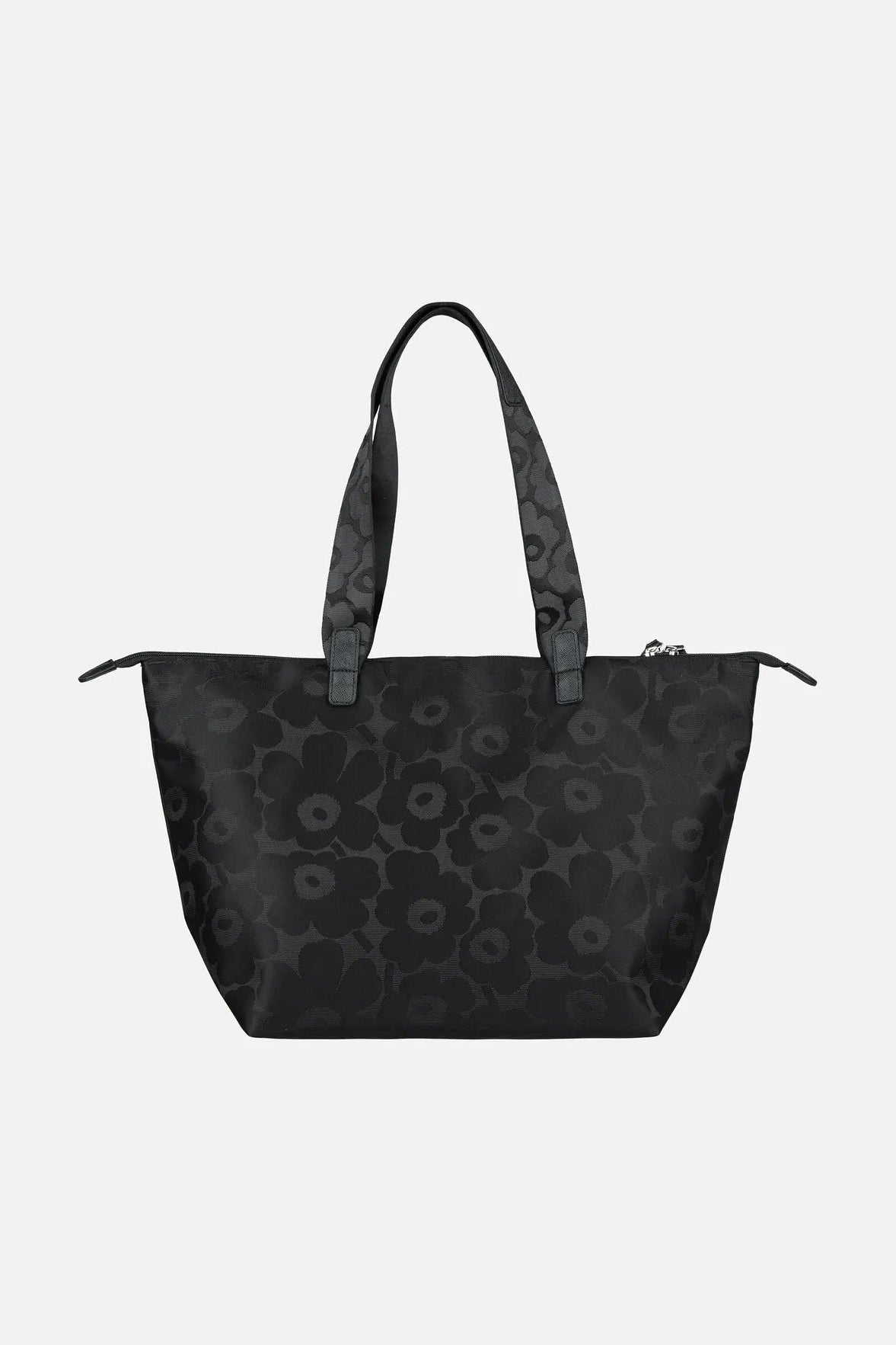 Marimekko Tote M Unikko Shoulder Bag - musta
