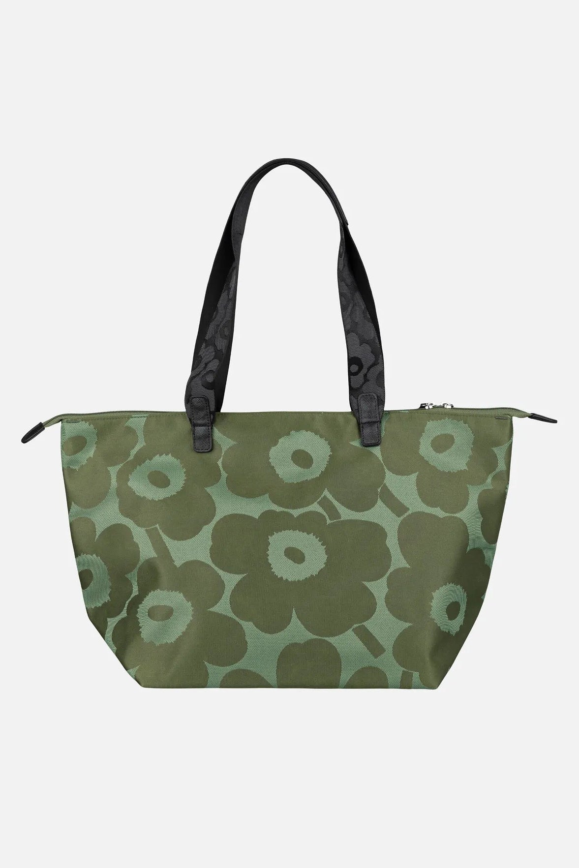 Marimekko Tote M Unikko Shoulder Bag - vihreä