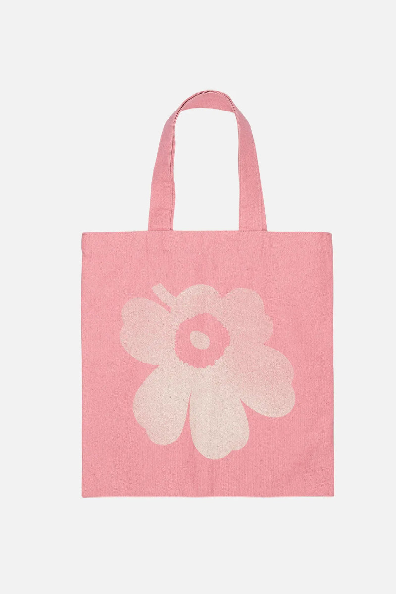 Marimekko Vankka Unikko Placement kangaskassi - vaaleanpunainen