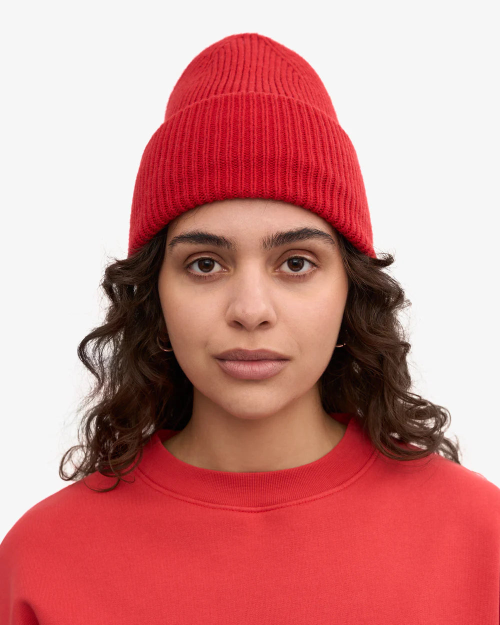 Colorful Standard Merino Wool Hat - scarlet red