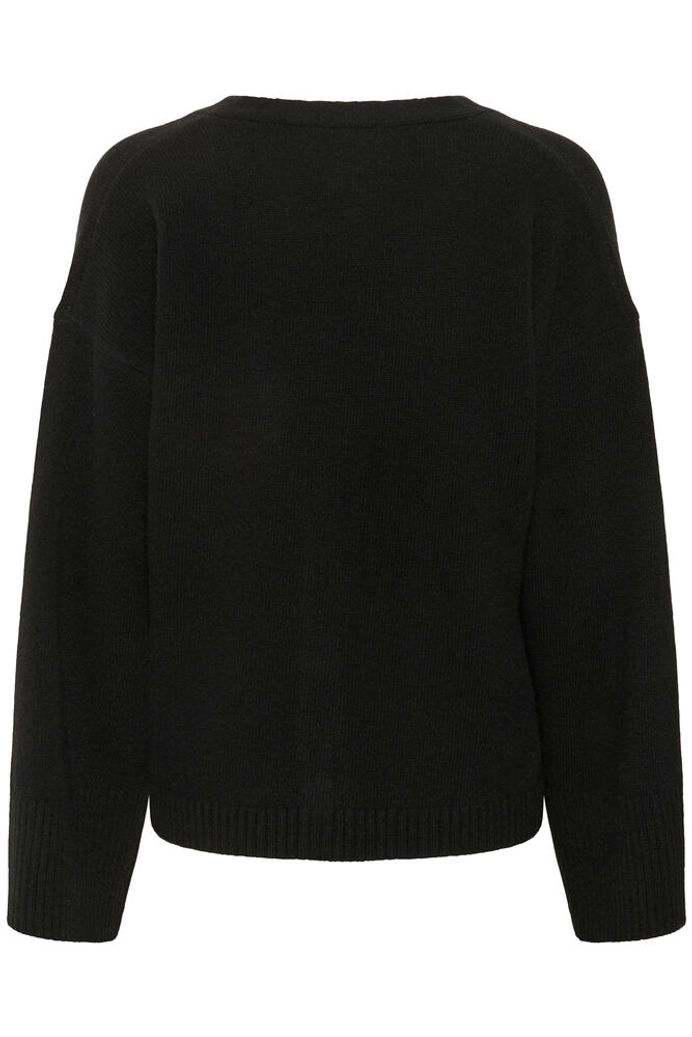 My Essential Wardrobe HuxiMW Knit Cardigan - black