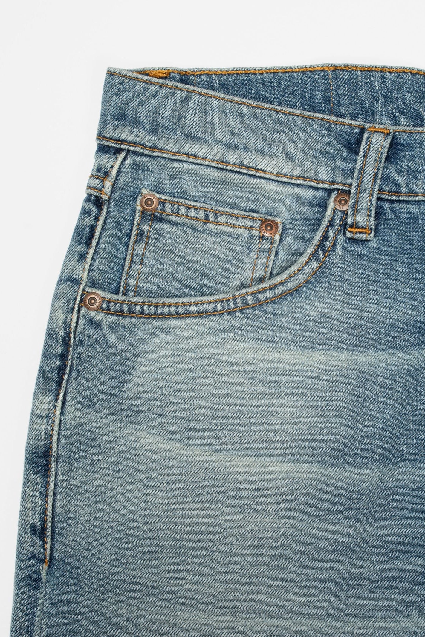 Nudie Jeans Solid Ollie miesten farkut - salt water