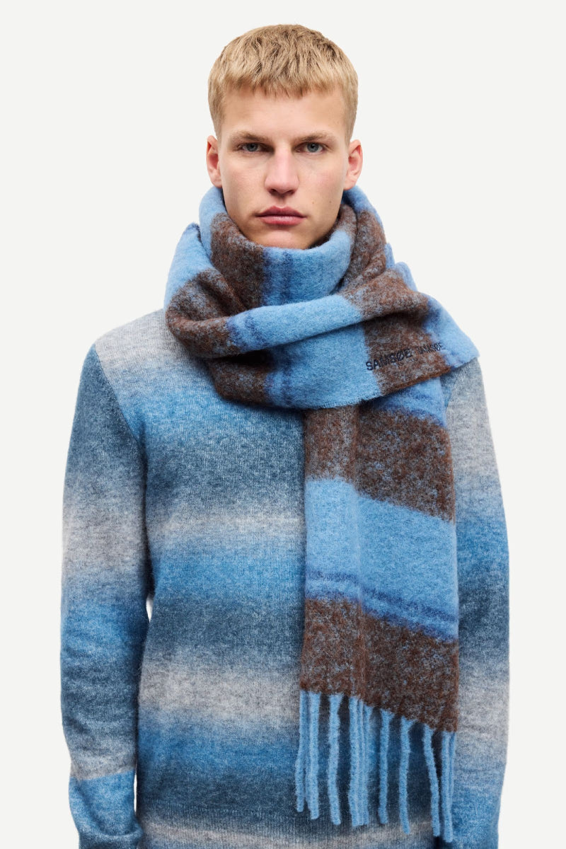 Samsøe Samsøe Alex scarf - Stellar stripe