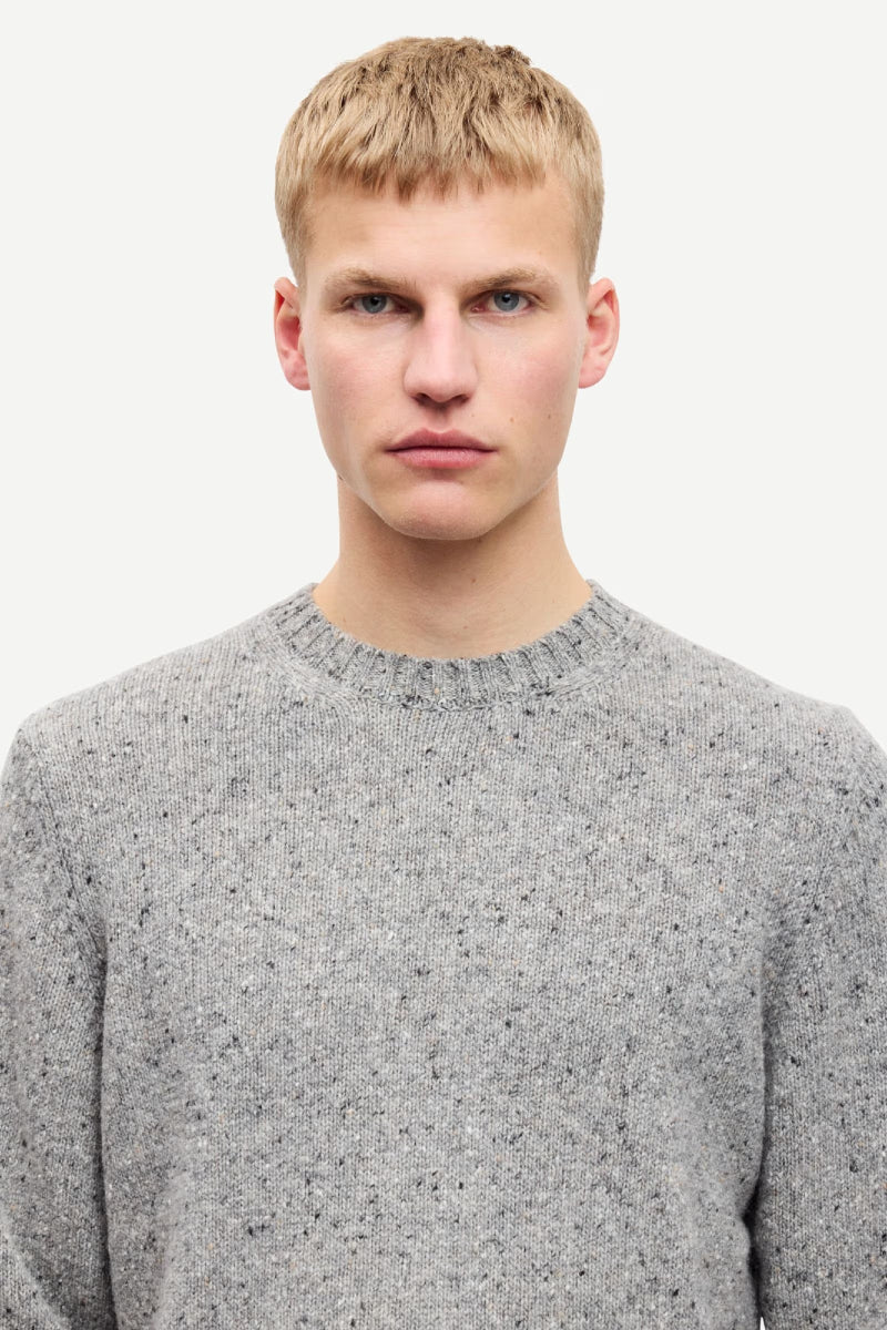 Samsøe Samsøe Sanataniel Sweater - grey melange